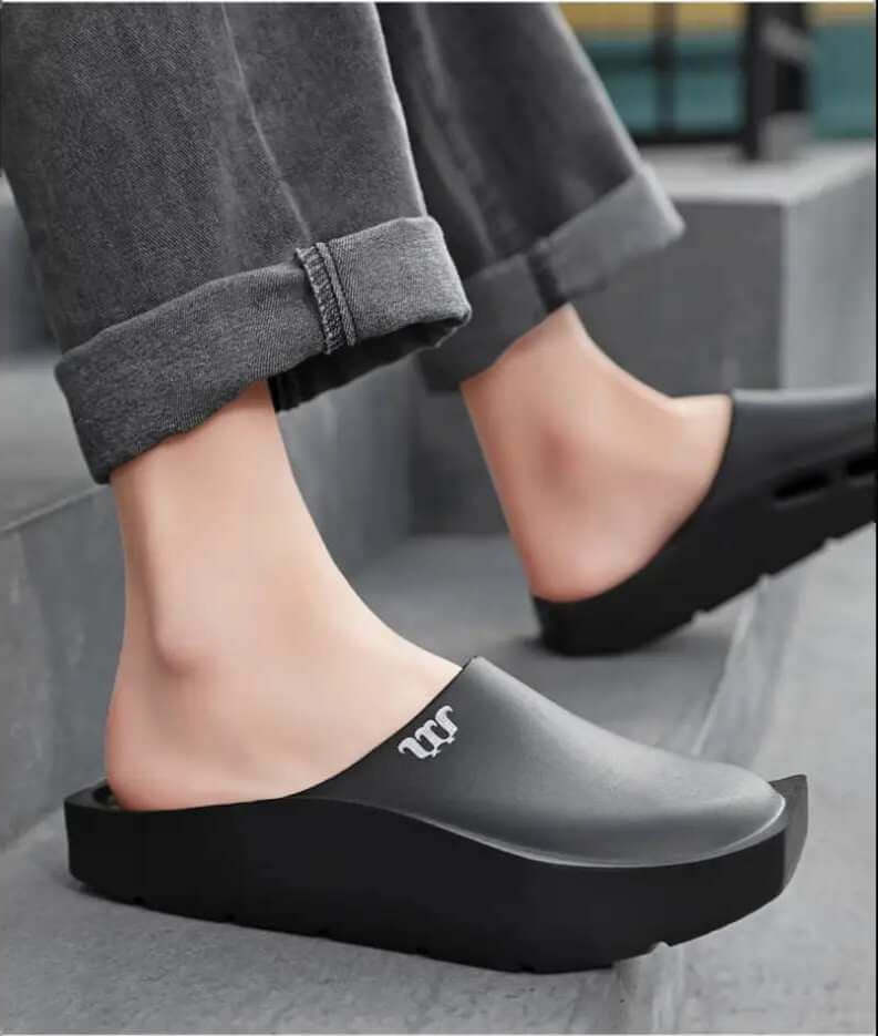 Eleganta Clogs med Stabil Platåsula i EVA-plast - EVA-tofflor