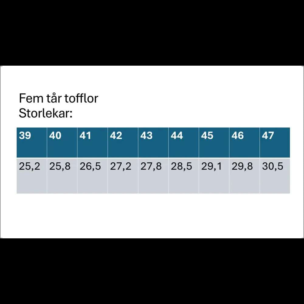Ergonomiska barfotatofflor med foder och gummisula - mutual