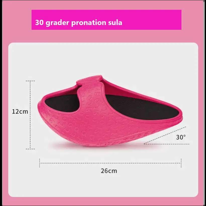 Träning för Knän Slip-on Sliders med Böjd Sula i Rockerstil