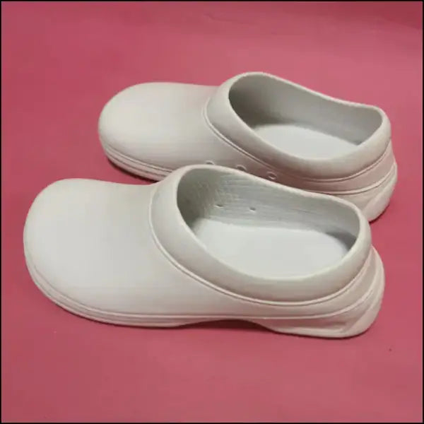 WAKO Slip-on Kockskor – Stabilitet och Stil i Köket - Vit / 36 - Halkfria skor restaurang