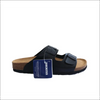 Birkenstock Arizona Svart Birko - Flor Small Soft Footbed - Sandaler
