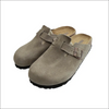 Birkenstock Boston Clog med Soft Footbed - Khaki Small - Sandaler