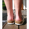 Birkenstock Gizeh White Matte – Sandaler med T rem och Ergonomisk Korksula