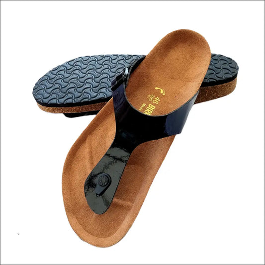 Birkenstock Gizeh Sandalen mit T-Riemen und ergonomischer Korksohle für Komfort
