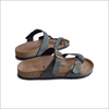 Birkenstock Mayari sandals in stone Birko-Flor with adjustable straps and cork-latex footbed