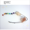 Chakra-Halskette mit Naturstein und ausgleichendem Anhänger