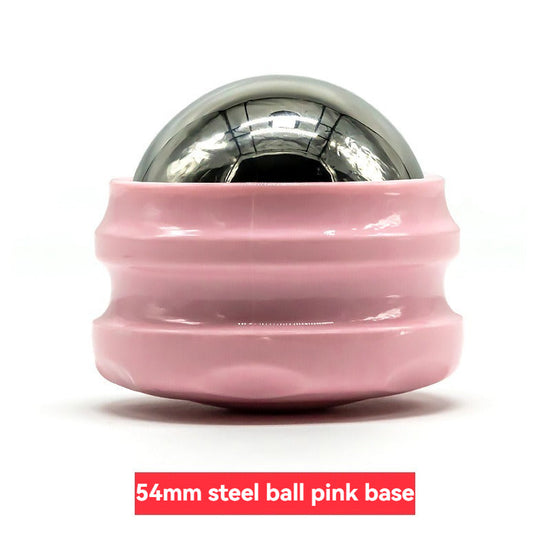 Cryoterapi iskula med 54mm stålboll och rosa bas för kyla och återhämtning
