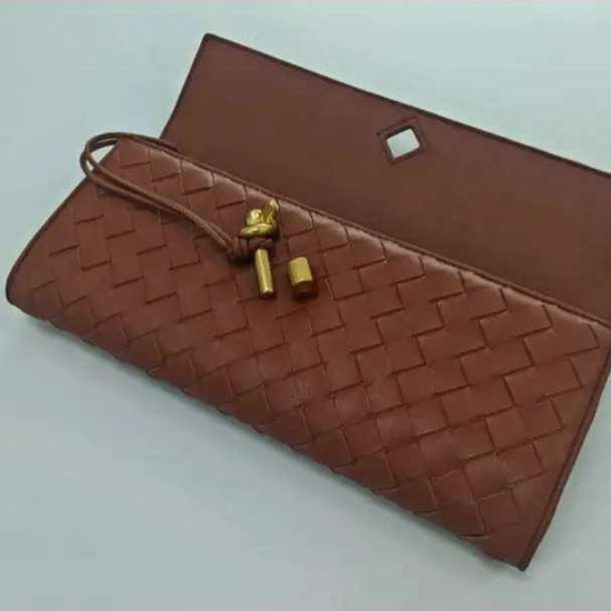 Elegant Afton Style Clutch i Guld Svart Silver - mutual