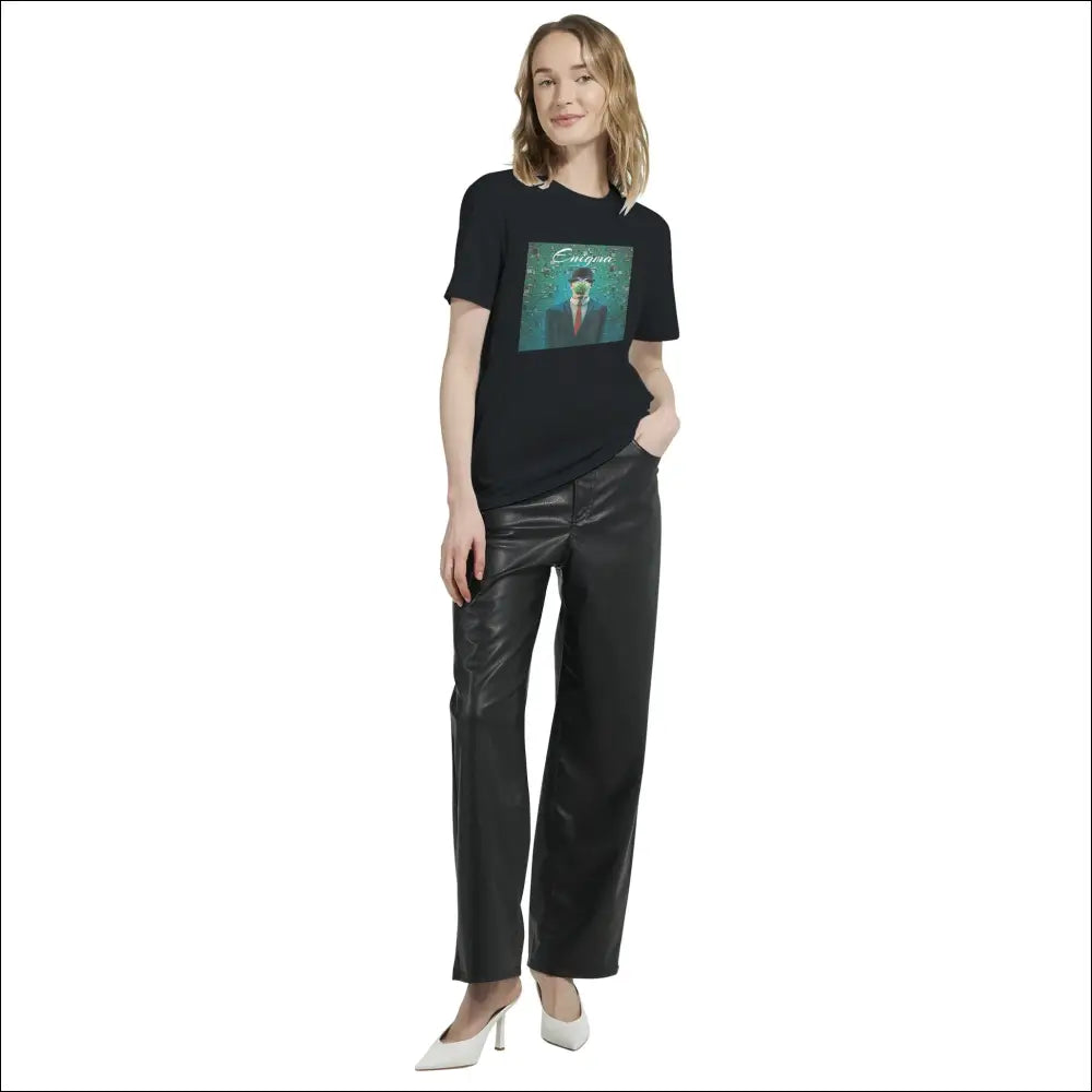 Enigma T-Shirt - Magisk konst & Son Of Man - Grafisk kortärmad T-shirt