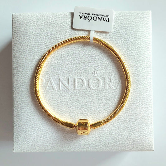 Bracelet with Snake Bone Link - Charm Bracelet in Silver