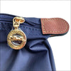 Large Longchamp Tote Le Pliage Original Navy Blue - Vikbar Resväska - Long Handle - resväska