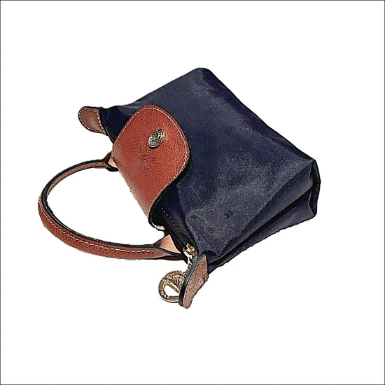 Longchamp Le Pliage Navy Blue Minipack - Elegant Accessoar - Mini Pack - Sminkväska