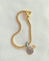 Pandora Moments Inspired Bracelet 562731C00 – Studded Chain 14K Gold Plated