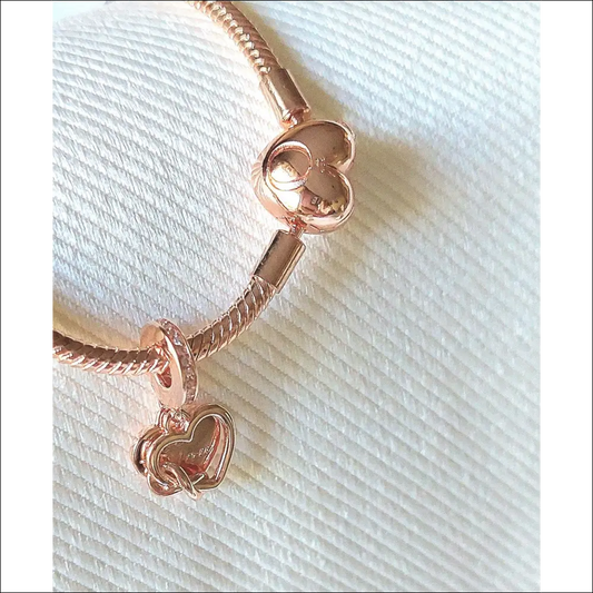 Pandora Rose Gold Infinity Heart 789369C01 13 Evig Kärlek Hängsmycke