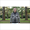 Knitted Men's Cardigan in Nordic Style – Polo Collar &amp; Zipper