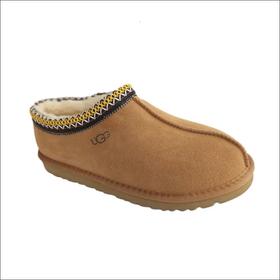 UGG Tasman Chestnut – Dam och Herr storlekar - Fodrade tofflor
