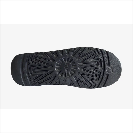 Ugg Tazz Svarta Plattformslippers i Mocka - Tofflor